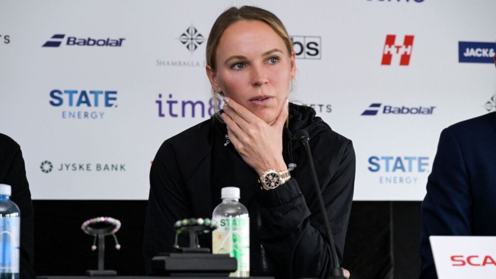 Caroline Wozniacki calls for more support for tennis mums despite welcome reception